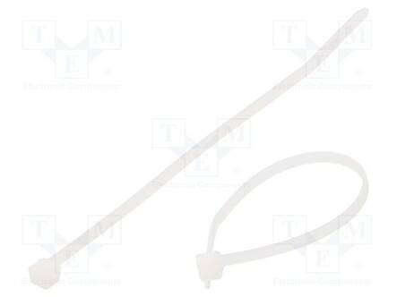 NIPPUSIDE - L: 100MM - W: 2,45MM - LUONNOLLINEN - POLYAMIDI - 80N - T18R - Nippusiteet - T18R-PA66-NA - 1