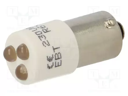 LED LAMPPU - VALKOINEN - BA9S,T10 - 230VAC - MUOVI - -20÷60°C - Merkkivalot ja pienoislamput - 1862623W3A - 1