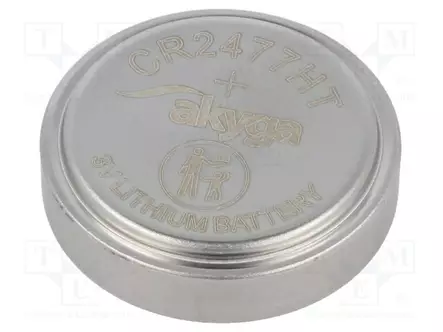 PARISTO: LITIUM - CR2477,NAPPIPARISTO - 3V - 1000MAH - Ø24,5X7,7MM - Alkaliparistot - BAT-CR2477HTA - 1