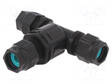 AC LIITIN-RUUVI TERMINAALI - TH390 - 20A - 450V - NAVAT: 3 - AC liittimet ja rungot - THB.390.C1A - 1