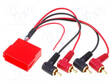 ADAPTERI - ISO MINI PISTORASIA,RCA-PISTOKE X4 - ISO liittimet ja pistorasiat - ZRS-MISO4RCA - 1