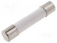 HIDAS SULAKE - 125MA - 500VAC - 6,3X32MM - Sulakkeet 6,3x32mm - hitaat - ZGTH-0.125A - 1