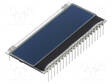 LCD NÄYTTÖ - AAKKOSNUMEERINEN - FSTN NEGATIVE - 8X1 - MUSTA - PIN: 20 - Aakkosnumeeriset LCD-näytöt - EADOGM081S-A - 1