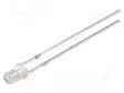 LED - PUNAINEN - 3MM - 15° - ETUOSA: KUPERA - 2÷2,5VDC - LIIT.MÄÄRÄ: 2 - Pyöreät LEDit - OSR9CA3A11A - 1