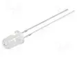 LED - PUNAINEN - 5MM - 15° - ETUOSA: KUPERA - 2÷2,5VDC - LIIT.MÄÄRÄ: 2 - Pyöreät LEDit - OSR9CA5111A - 1
