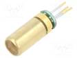 LASERMODUULI - 1MW - PUNAINEN - PISTE - 645÷660NM - 2,5÷3,3VDC - Lasermodulit - LC-LMD-650-07-01-A - 1