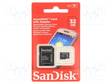 MUISTIKORTTI - MICROSDHC - 32GB - CLASS 4 - SD ADAPTERI - Muistikortit - SDSDQM-032G-B35A - 1