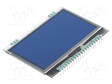 OLED NÄYTTÖ - GRAAFINEN - 2,9" - 128X64 - KOOT: 68X51MM - VIHREÄ - Graafiset OLED-näytöt - EAOLEDL128-6LGA - 2