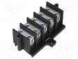 LIITIN: RIVILIITIN - 150A - RUUVI TERMINAALI - MUSTA - 35MM2 - NAVAT: 5 - Riviliittimet - PE.4009A - 1