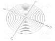 SUOJA - METALLI - 176X176MM - RUUVI - Tuulettimien suojat - FG-18A - 1