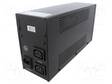 UPS VIRTALÄHDE - 390W - 650VA - 230V - IEC C13 X2 - 320X160X95MM - 7AH - UPS ja tietokeneen virtalähteet - UPS-PC-652A - 2