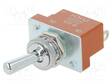 VIPUKYTKIN - ASENNOT: 2 - SPDT - ON-ON - 6A/250VAC - 20A/30VDC - S - -30÷70°C - Vipukytkimet - S2A - 1