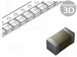 KERAAMINEN KONDENSAATTORI - MLCC - 1UF - 6,3V - X5R - ±20% - SMD - 0201 - MLCC SMD kondensaattorit - 02016D105MAT2A - 1