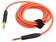 KAAPELI - JACK 6,3 MM 2PIN PISTOKE,MOLEMMIN PUOLIN - 6M - ORANSSI - Muut audio-videokaapelit - TAS-TK126PSF-A - 1