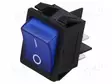 KEINUKYTKIN - DPST - AS: 2 - OFF-ON - 16A/250VAC - SININEN - EI OLE - R5OHM - Keinukytkimet - R515KFFT0FA - 1