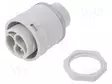 AC LIITIN-PUSH-IN - UROS - 16A - 250V - NAVAT: 3 - 0,5÷2,5MM2 - AC liittimet ja rungot - 3701A - 1