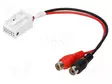 AUX-ADAPTERI - RCA - AUDI - AUX ja bluetooth liitännät - AUX-AUDI.01-RCA - 1