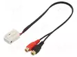 AUX-ADAPTERI - RCA - BMW,MINI - AUX ja bluetooth liitännät - C1503-RCA - 1