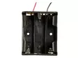 BATTERY HOLDER FOR 3 X AA CEL (WITH LEADS) - Paristopitimet, liittimet ja tarvikkeet - BH331A - 3
