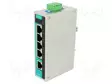 ETHERNET KYTKIN - PORTTIEN LUKU: 5 - 9,6÷60VDC - RJ45 - Teollisuusverkot - EDS-205A - 1