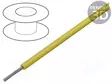 JOHTO - CU - 28AWG - PFA - KELTAINEN - 600V - 30,5M - 1X28AWG - 100FT - Yksisäikeiset asennuskaapelit - UCA-2819-YL-A - 1