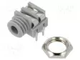 LIITIN: JACK 3,5MM - N LIITINAARAS - MONO - NAVAT: 2 - THT - HARMAA - Plugit ja jakit - CL1384A - 1