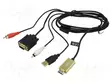MUUNNIN - 2M - MUSTA - HDMI, DVI, DisplayPort johdot - CV0052A - 1