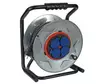 PROFESSIONAL NEOPRENE CABLE REEL WITH ANTI-TWIST SYSTEM - 25 m - 3G2.5 - 4 SOCKETS - FRENCH SOCKET - Johtokelat - ECR25NP25A - 8