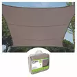 SHADE SAIL - RECTANGULAR - 4 x 3 m - COLOUR: TAUPE - Piha ja terassikalusteet - GSS4430TA - 1