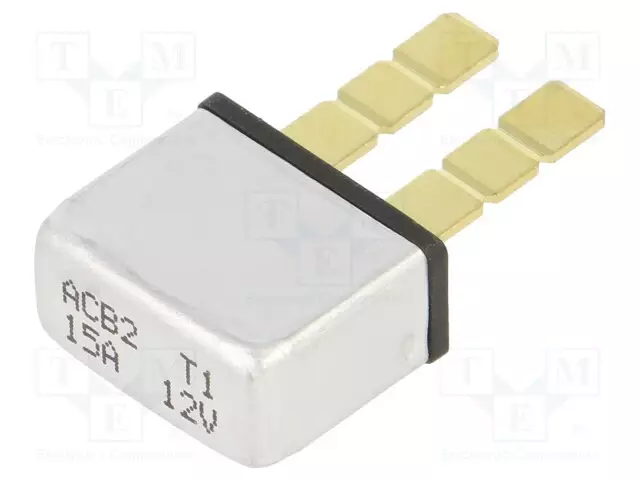 15A - 12VDC - AUTOSULAKE - 21,34X10,3X17,5MM - Autosulakkeet - ACB2-PL-15A - 1