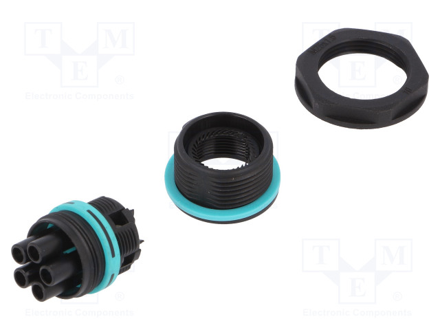 AC LIITIN-RUUVI TERMINAALI - NAARAS - TH387 - 17,5A - 450V - AC liittimet ja rungot - THB.387.F5A - 1