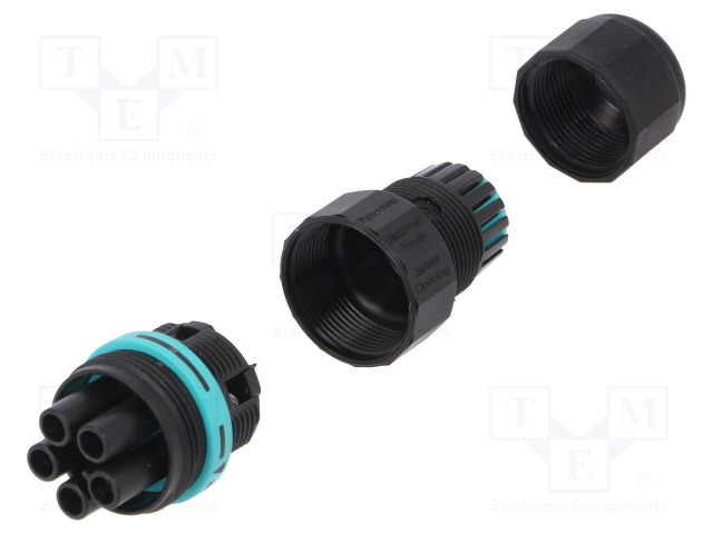 AC LIITIN-RUUVI TERMINAALI - NAARAS - TH387 - 17,5A - 450V - AC liittimet ja rungot - THB.387.B5A - 1