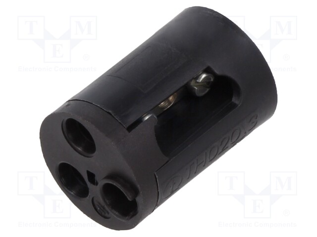 AC LIITIN-RUUVI TERMINAALI - TH020 - 2,5MM2 - 450V - NAVAT: 5 - AC liittimet ja rungot - THB.020.A3A - 1