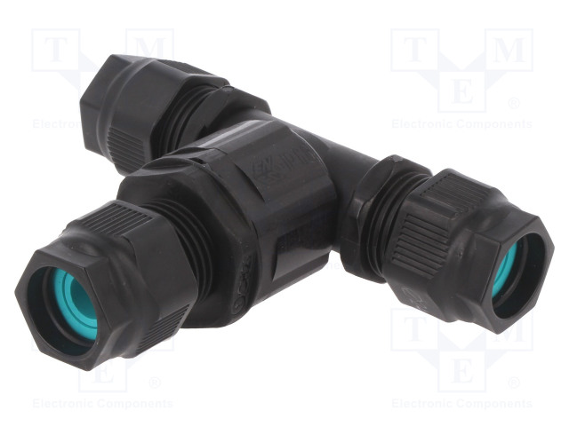 AC LIITIN-RUUVI TERMINAALI - TH390 - 20A - 450V - NAVAT: 3 - AC liittimet ja rungot - THB.390.C1A - 1