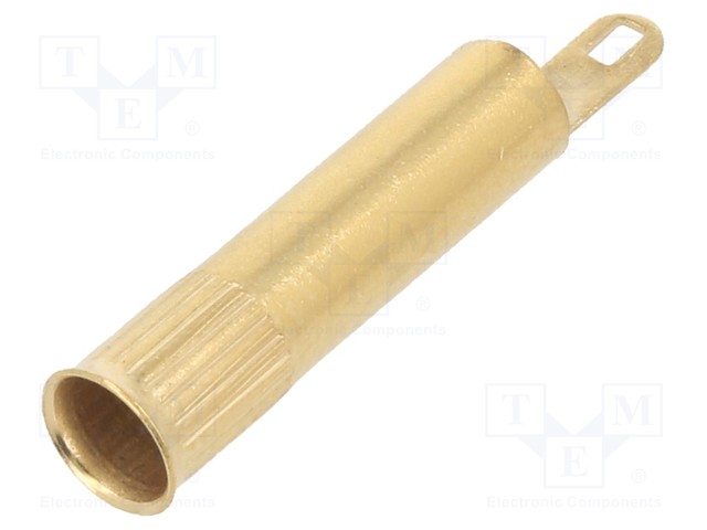 LABORATORY CONNECTOR: 4MM BANANA - SOCKET - 30VAC - 60VDC - 25A - Banaanijatkoliittimet - LB4-A - 1