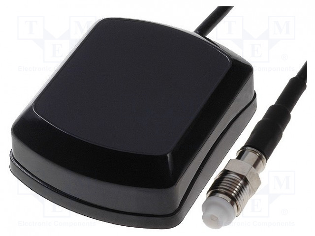ANTENNI - AUTO-SISÄ-GPS - FME NAARAS - PISTORASIA - PIT: 5M - 15MA - Autoantennit - GPS-FME-A - 1
