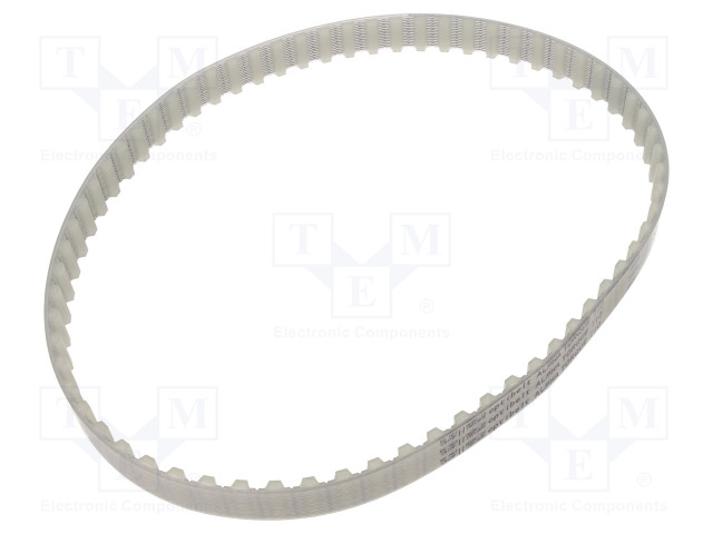 HAMMASHIHNA - T10 - W: 25MM - H: 4,5MM - LW: 700MM - POLYURETAANI - Hihnat ja hihnapyörät - T10-700-25-77ZA - 1