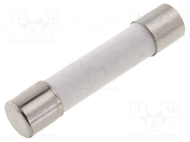 12,5A - 500VAC - HIDAS SULAKE - 6,3X32MM - Sulakkeet 6,3x32mm - hitaat - ZGTH-12.5A - 1