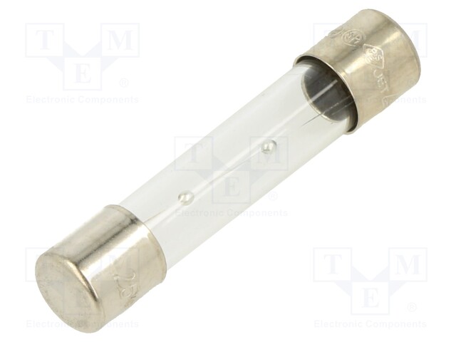2,5A - 250VAC - HIDAS SULAKE - LASISULAKE - Sulakkeet 6,3x32mm - hitaat - TSA-2.5A - 1