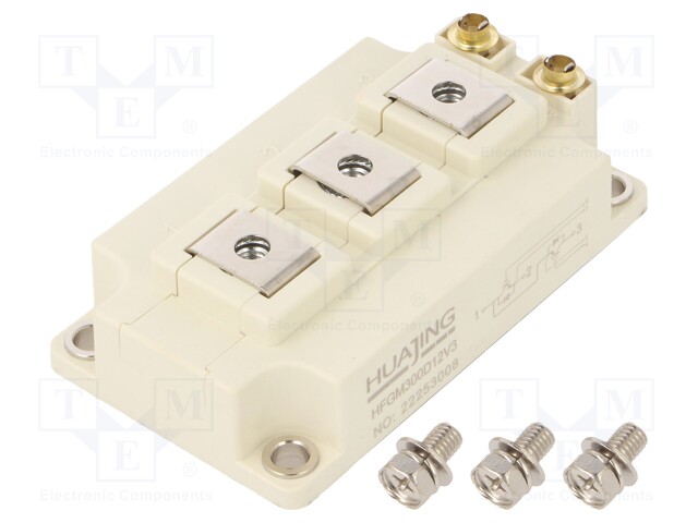IGBT MODUULI - TRANSISTORI/TRANSISTORI - IGBT PUOLISILTA - IC: 300A - Transistorit - HFGM300D12V3-HUA - 1