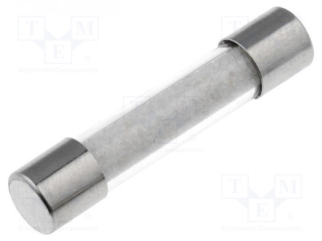 KESKINOPEA - 1A - 250VAC - 5X25MM - 525.200 - Sulakkeet 5x25mm - hitaat - ZKMD-1A - 1