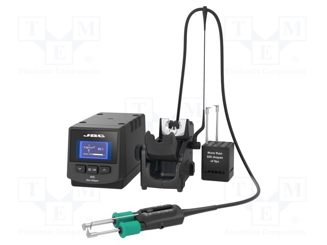 KORKEALÄMPÖINEN KUORINTATYÖKALU - MAX.800°C - ESD - LCD NÄYTTÖ - Piirilevyjen valmistus - JBC-WSB-2A - 1