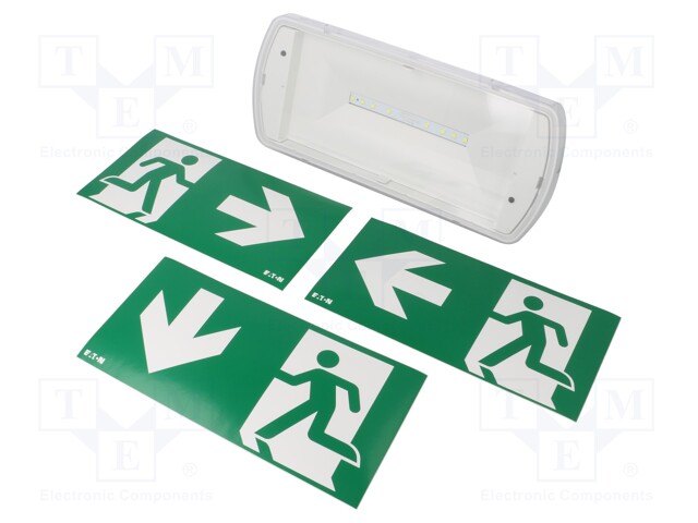 LED HÄTÄVALAISIN - SAFELITE - IP42 - VALKOINEN - 200LM - Lampunkannat ja adapterit led tuotteisin - SL2MNM42F1C3A - 1