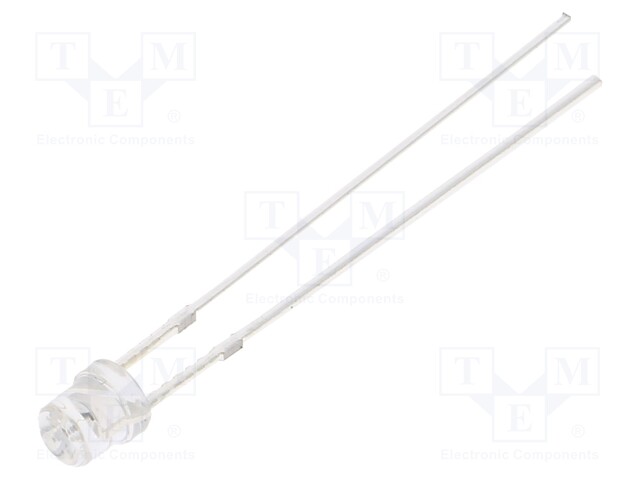 LED - KELTAINEN - 3MM - 220÷330MCD - 60° - ETUOSA: LITTEÄT - 1,8÷2,6VDC - Pyöreät LEDit - OSY5JA3P81A - 1