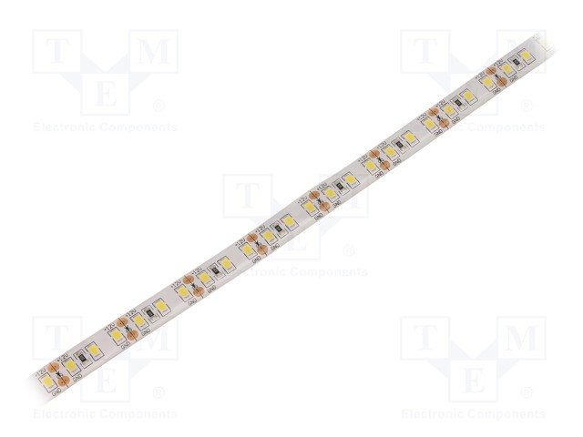 LED-NAUHA - KYLMÄVALKOINEN - 2835 - LED/M: 120 - 10MM - VALKOINEN PCB - LED nauhat ja modulit - HH-50KTI-2835FWAA - 1