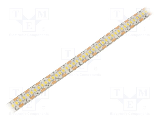 LED-NAUHA - KYLMÄVALKOINEN - 2835 - LED/M: 240 - 12MM - VALKOINEN PCB - LED nauhat ja modulit - HH-50KYK-2835FWAA - 1