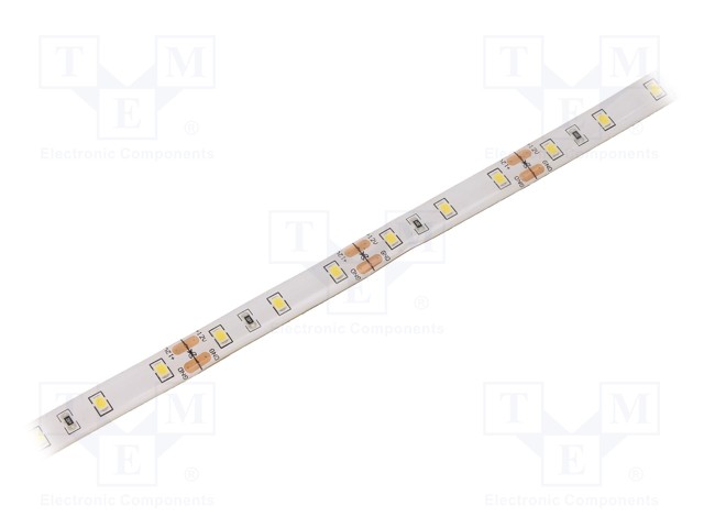 LED-NAUHA - KYLMÄVALKOINEN - 2835 - LED/M: 60 - 10MM - VALKOINEN PCB - LED nauhat ja modulit - HH-50KGI-2835FWAA - 1