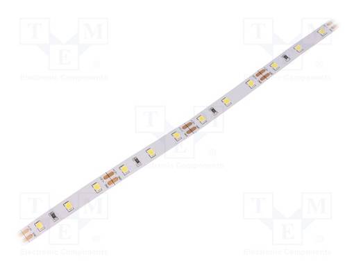 LED-NAUHA - KYLMÄVALKOINEN - 2835 - LED/M: 60 - 8MM - VALKOINEN PCB - LED nauhat ja modulit - HH-50KGG-2835FWNA - 1