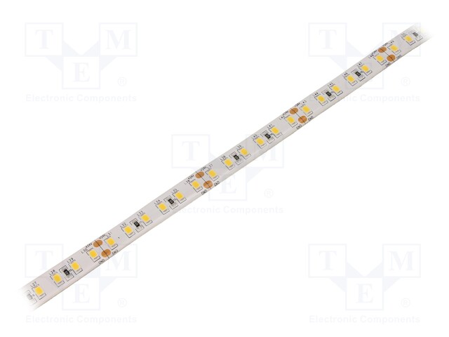 LED-NAUHA - LÄMMIN VALKOINEN - 2835 - LED/M: 120 - 10MM - VALKOINEN PCB - LED nauhat ja modulit - HH-30KTI-2835GWAA - 1