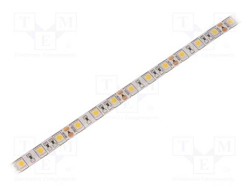 LED-NAUHA - LÄMMIN VALKOINEN - 5050 - LED/M: 60 - 10MM - VALKOINEN PCB - LED nauhat ja modulit - HH-30KGI-5050FWAA - 1